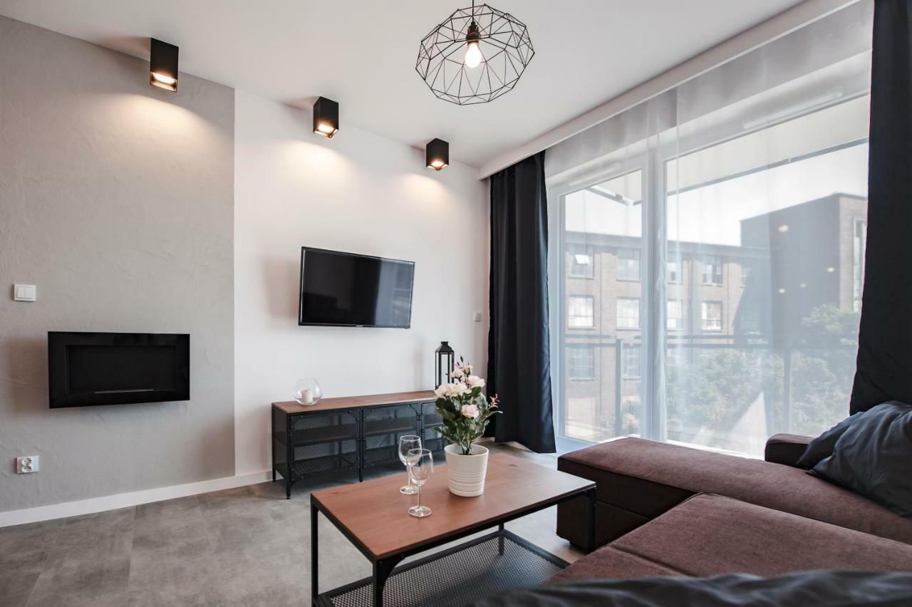 Unique 3City Apartments - Grey Apartment Gdańsk Eksteriør bilde