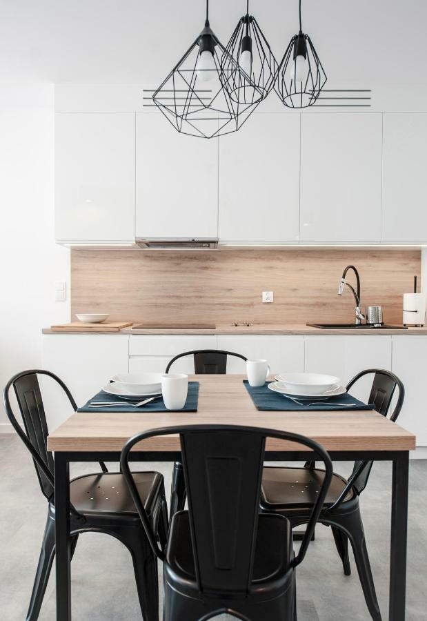 Unique 3City Apartments - Grey Apartment Gdańsk Eksteriør bilde