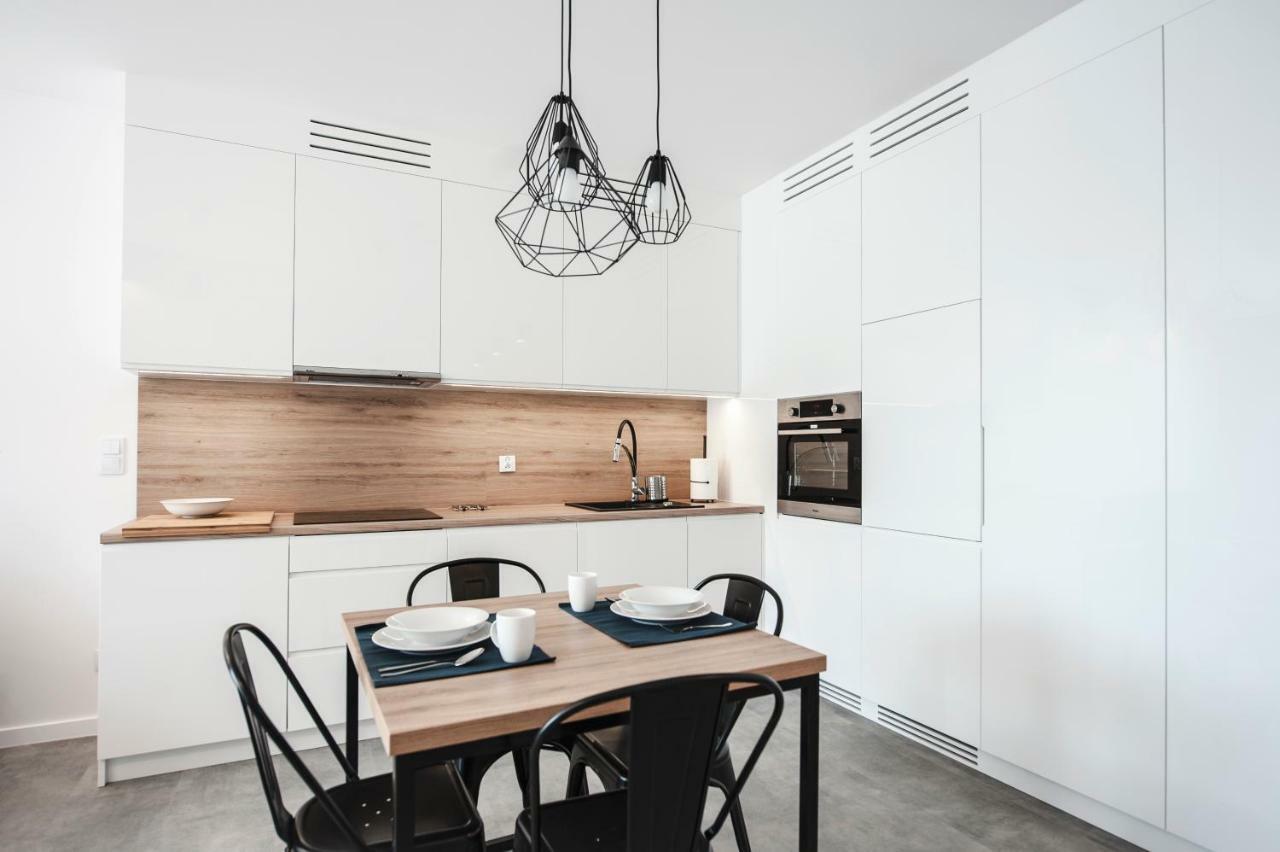Unique 3City Apartments - Grey Apartment Gdańsk Eksteriør bilde